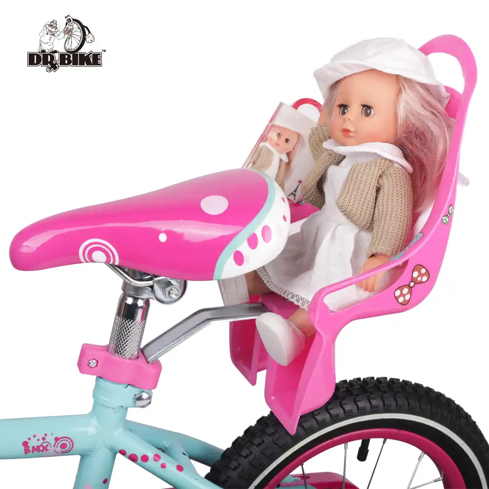 bike with doll carrier