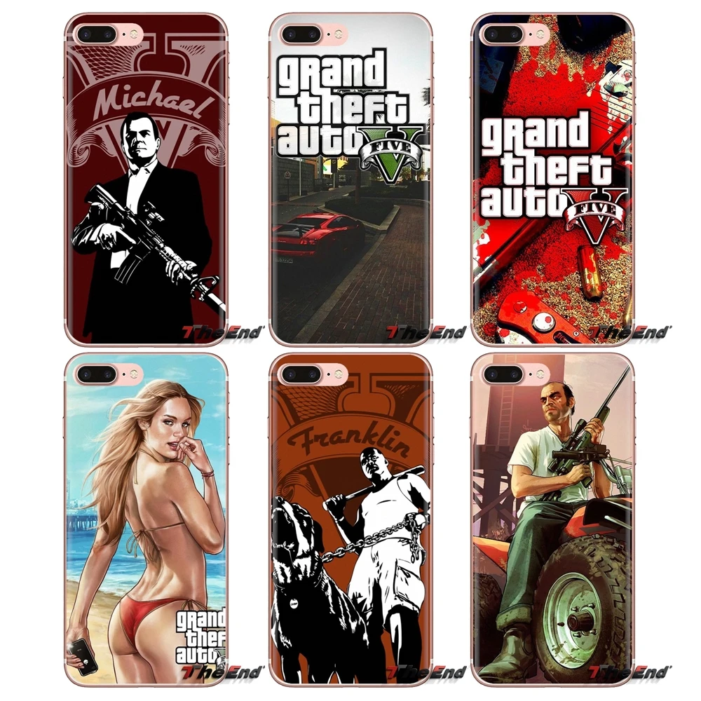 Силиконовый чехол для телефона GTA Grand Theft Auto 5 V LG G3 G4 Mini G5 G6 G7 Q6 Q7 Q8 Q9 V10 V20 V30 X Power 2 3 K10 K4