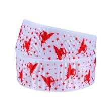 FLRA лента(50 ярдов/партия) Валентина ленты на заказ печатные корсажная лента