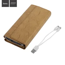 HOCO P4 4800mAh Wallet Style External Power Bank Smart Phone Power Supply Battery Charger For Android For Iphone