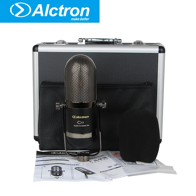 Студийный конденсаторный микрофон Alctron C77 инструмент используемый в ударных