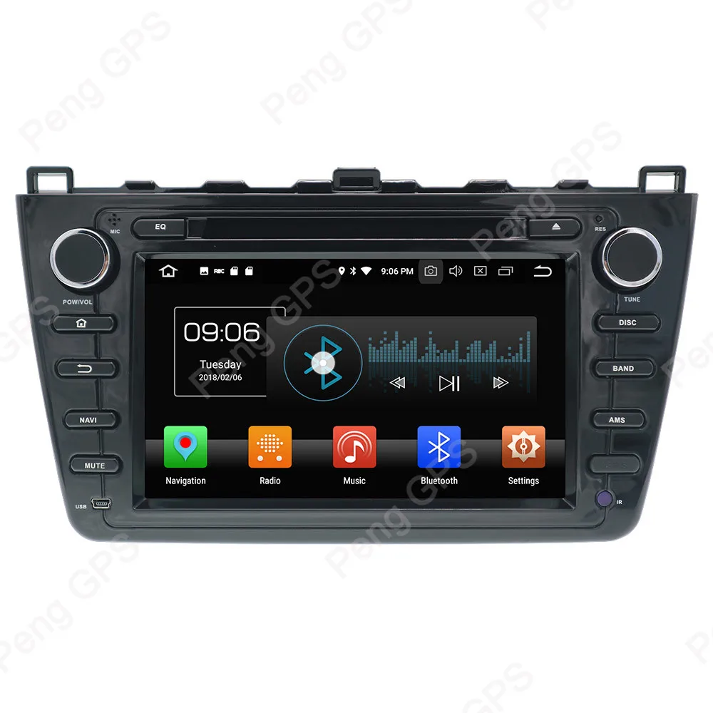 Perfect 2 Din 4G+32G Android 8.0 Car Radio for Mazda 6 Atenza 2008 2009 2010 2011 2012 Quad Core GPS Navigation CD DVD Player Bluetooth 3 Perfect 2 Din 4G+32G Android 8.0 Car Radio for Mazda 6 Atenza 2008 2009 2010 2011 2012 Quad Core GPS Navigation CD DVD Player Bluetooth 3