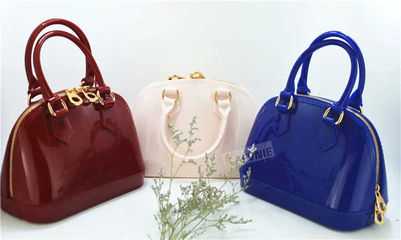 Детская прозрачная сумка 18,5 см, размер 27, Детская сумка на плечо из ПВХ ярких цветов для девочек, силиконовая пляжная сумка-тоут, сумка-кошелек