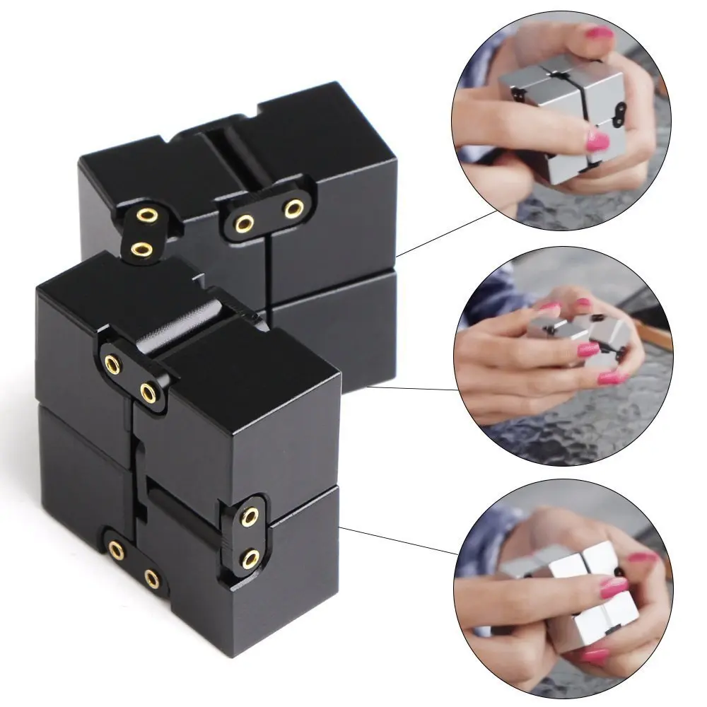 

Infinite Cube Block Magic Cube Decompression Unlimited Square Relieve Pressure Resist Irritability Block Creative Toy