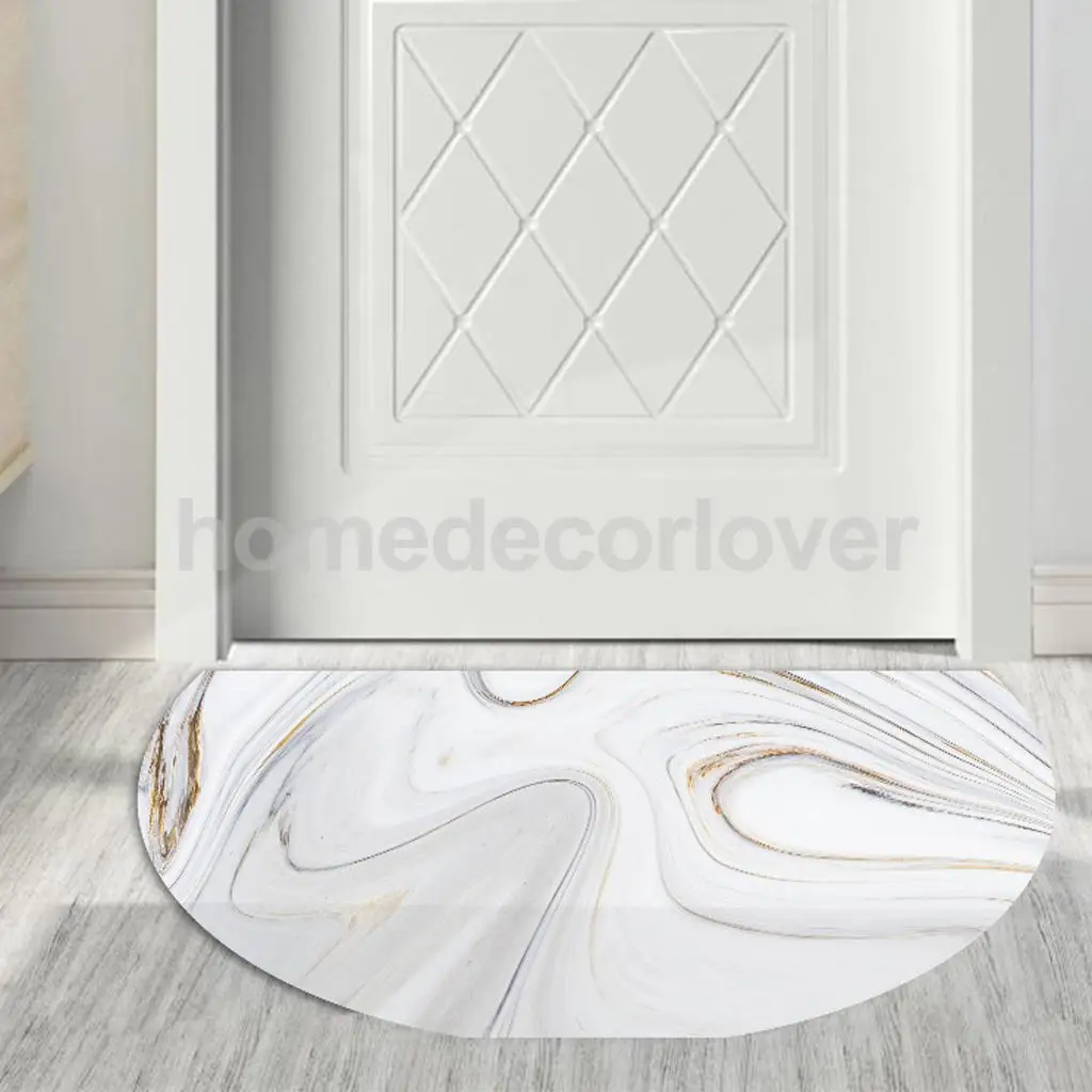 60cm Round 3D Desktop Table Top Countertop Furniture Protection Film Table Sticker PVC Film Decal Murals Cover Film	