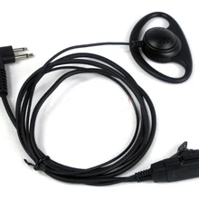 5 шт. D Форма мягкие крючком Динамик гарнитуры w/Mic PTT для Motorola 2/две рации cp88 CP040 CP100 cp125 cp150 cp200 2 Булавки