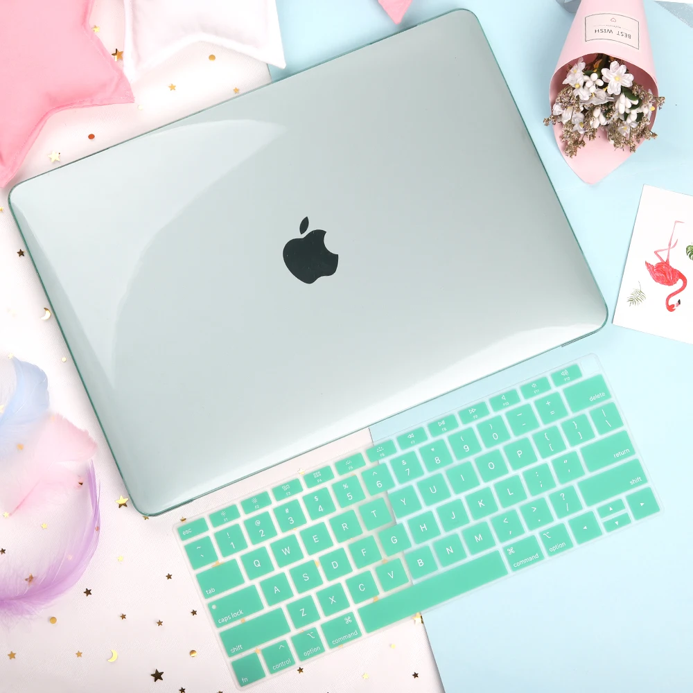 Прозрачный жесткий чехол для MacBook Pro 13 16 дюймов A2141 A2289 A2338 M1 пластиковый ноутбука Mac