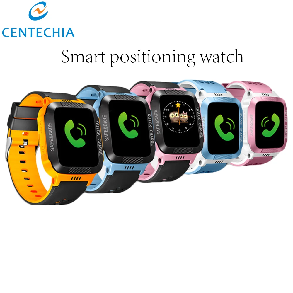 

Kids Photo Smart Watch Touch Screen Phone Positioning SOS Call LBS Location Tracker for Children Anti Lost safety watches