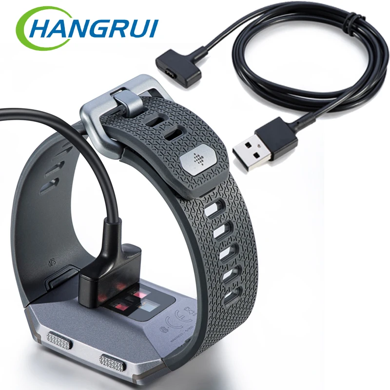 

USB Charger Cable For Fitbit Ionic Watch Replacement Charging Cable Wire For Fit bit Ionic Smart Watch Smarewatch Accessories