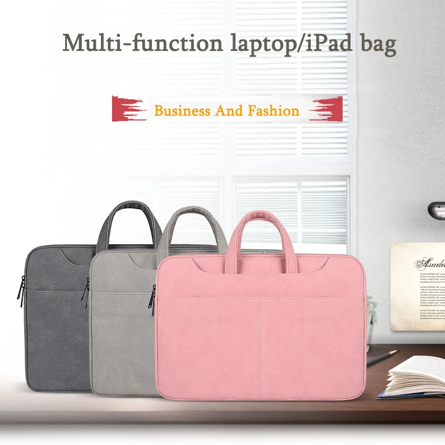 JMZWSTY 15.6 Inch Portable Computer Bag Oxford Zipper Laptop Case Handbag For Macbook Air Pro Lenovo ASUS Sony iPad | Компьютеры и
