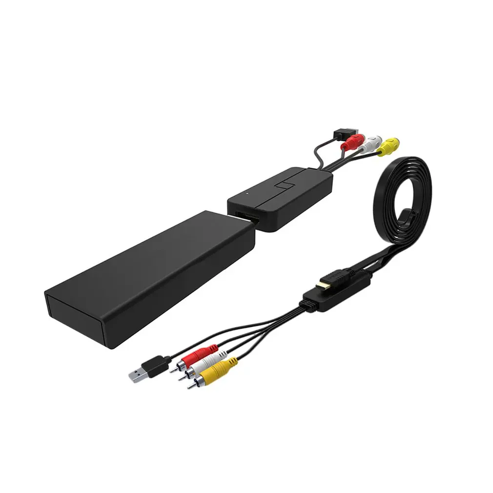 Plug& Play HDMI-Male to 3 RCA аудио AV кабель адаптер Соединительный шнур конвертер кабель для HDTV женский/мужской