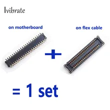 1 комплект разъем FPC для oppo r9 r9m ЖК-дисплей дисплей экран fpc-коннектор для подключения ЖК-дисплея на материнская плата/на шлейф для oppo r 9 r9tm