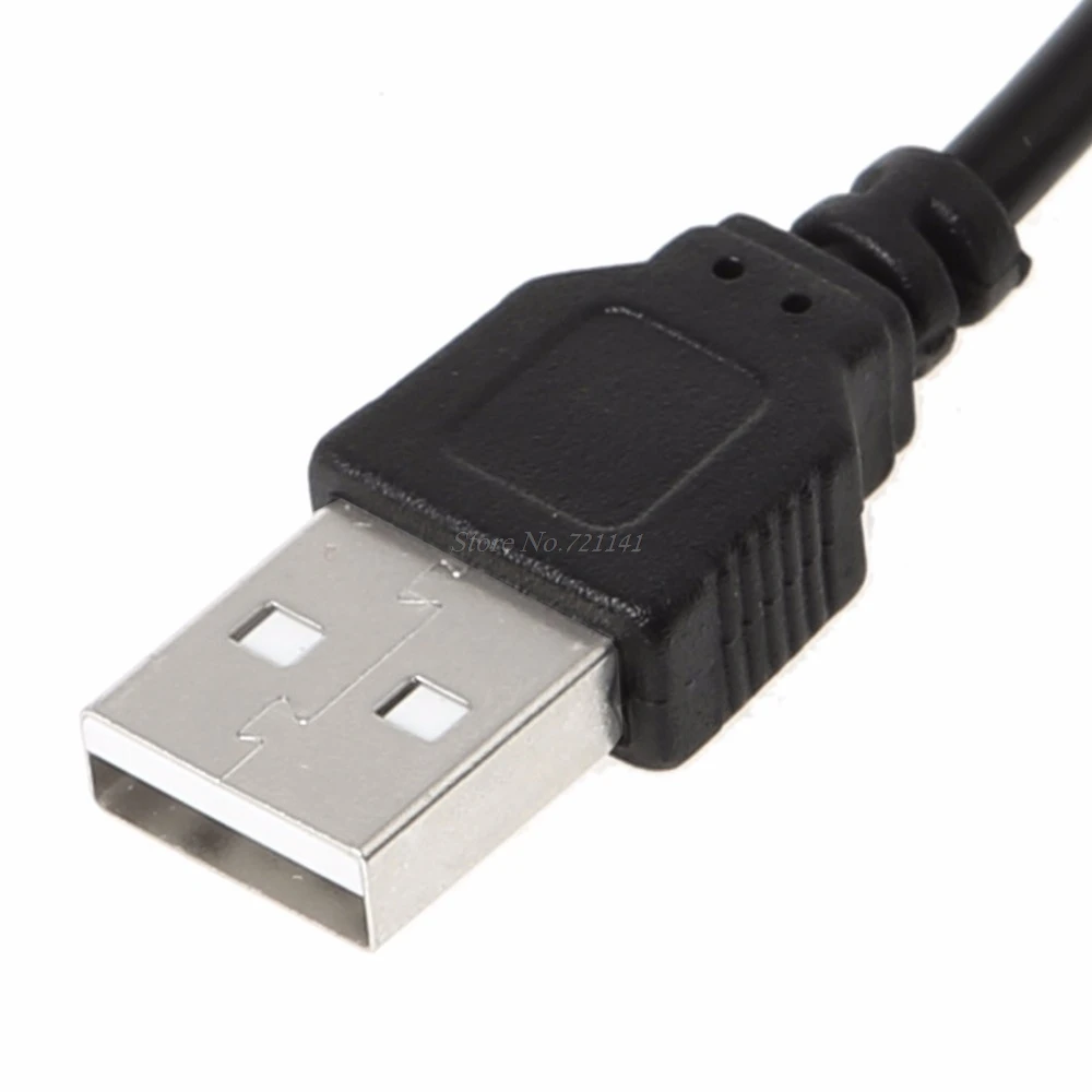 USB штекер 4,0x1,7 мм 5 В DC баррель Джек Кабель питания Соединительный шнур для зарядки
