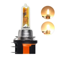 1Pcs 12V Car Halogen Headlight Bulbs Light H15 15/55W 2300K Golden Yellow high/low beam 1200LM Car Headlight Fog Light h15