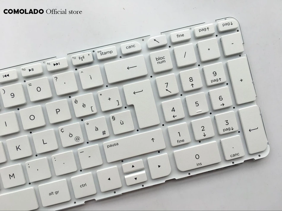 IT Italian Keyboard for HP Pavilion 15-e 15-n 250 G3 255 G3 256 G3 white without frame keyboard IT Layout (2)