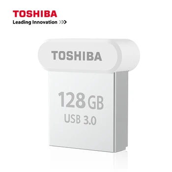 

TOSHIBA USB Flash Drive 3.0 32GB USB 3.0 Pen Drive 64GB Metal Mini NAND Flash Memory Stick 128GB 120MB/S U Disk For automotive