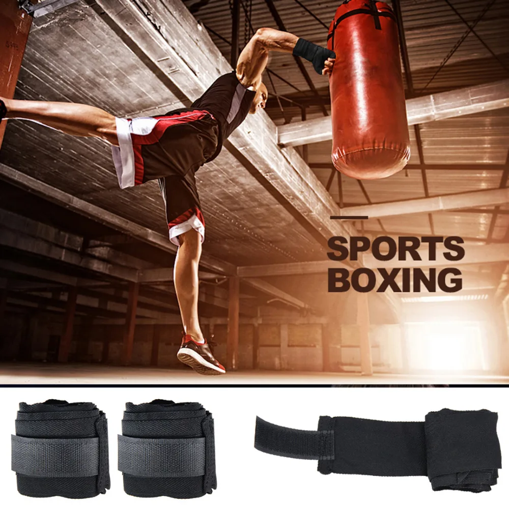 2pcs/roll Width 5cm Length 2.8M Cotton Sports Strap Boxing Bandage