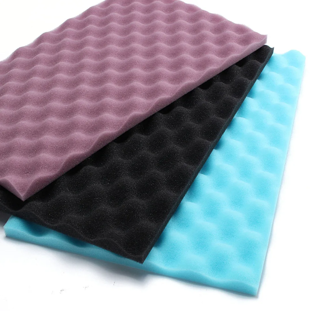 3Pcs Aquarium Filter Sponge 450x280mm Aquarium Media Filter Foam Sponge Pads Flame Retardant Silencing Sponge
