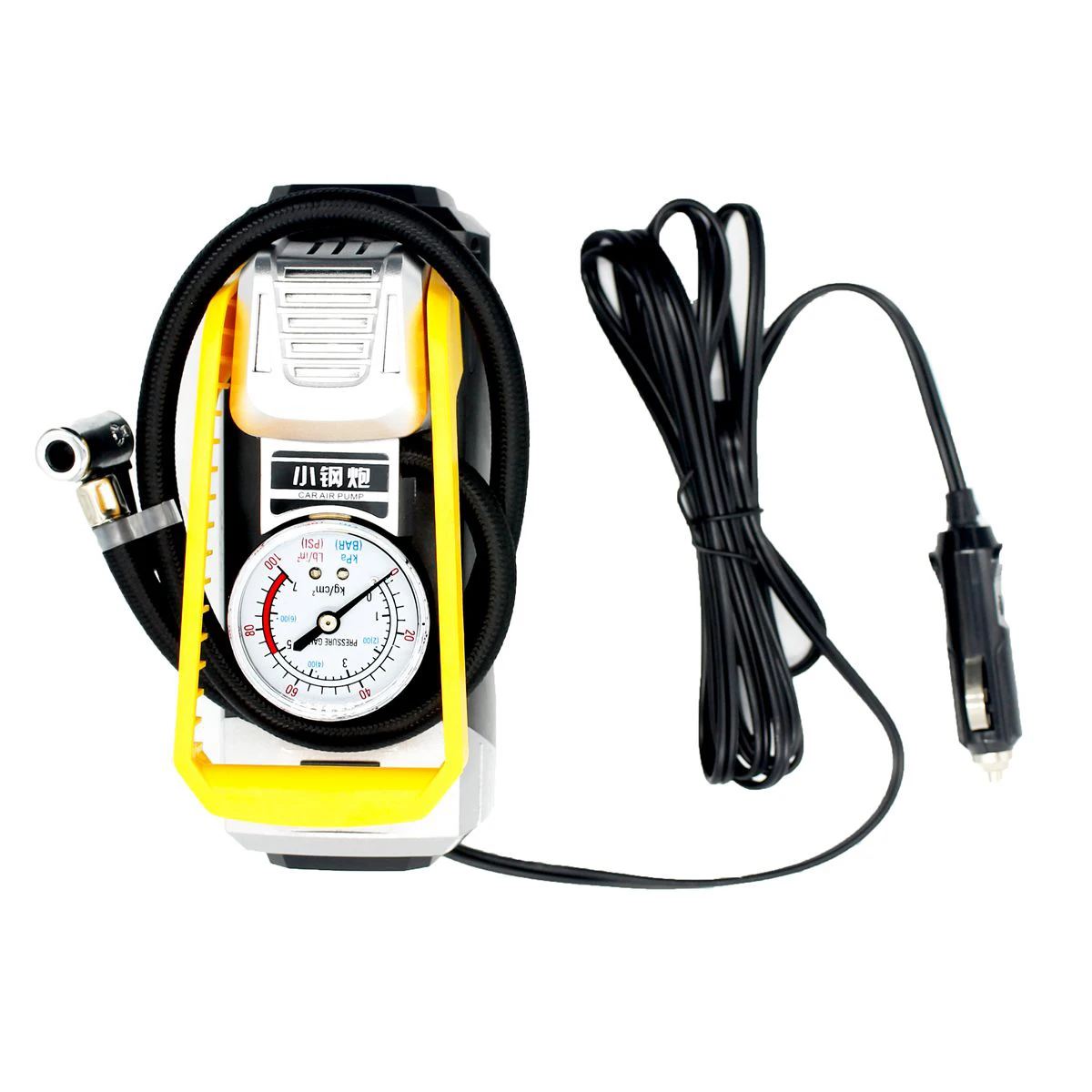 

DC 12V Car Auto Air Compressor Pump Pointer Display Durable Portable Tire Inflator Inflatable Pump For Automobiles