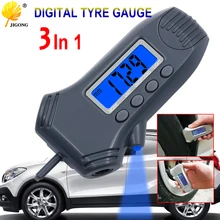Три в одном с подсветкой цифровой датчик давления в шинах глубина протектора штангенциркуль датчик давления в шинах