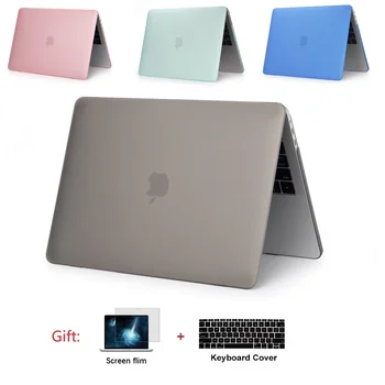 

Matte Hard Shell Laptop Case Cover For Apple MacBook Air 11 Air 13 Pro Retina 12 13 15 Pro with/without Touch Bar 13 15