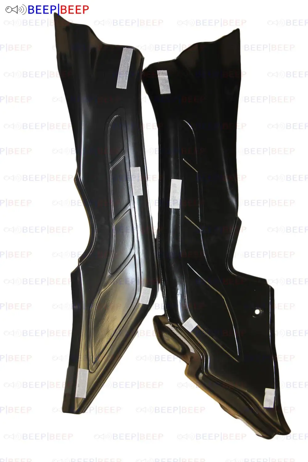 

Pads on inner lining the tunnel for Lada Largus / Renault Logan / Sandero sill plates plastic ABS car styling accessories
