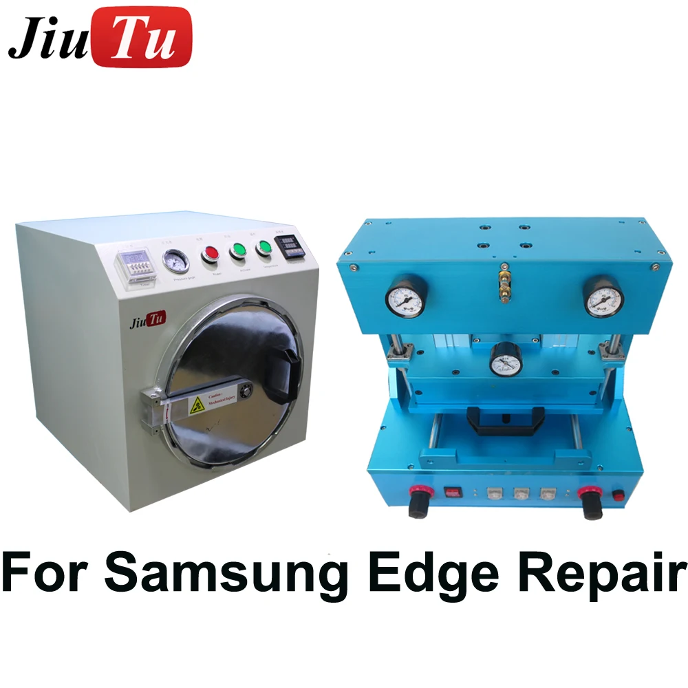 

Jiutu For Samsung S9 S8 S7 Edge LCD Screen Repair Refurbished Machine Latest Upgrade OCA Vacuum Laminating + Bubble Removing
