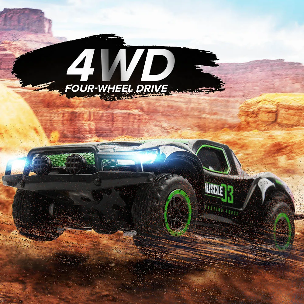 1/43 Mini Remote Controll Car Toy RC Pioneer High Speed 25 KM/H Truck 4CH Radio Controlled Machine Toys For Children Xmas Gift