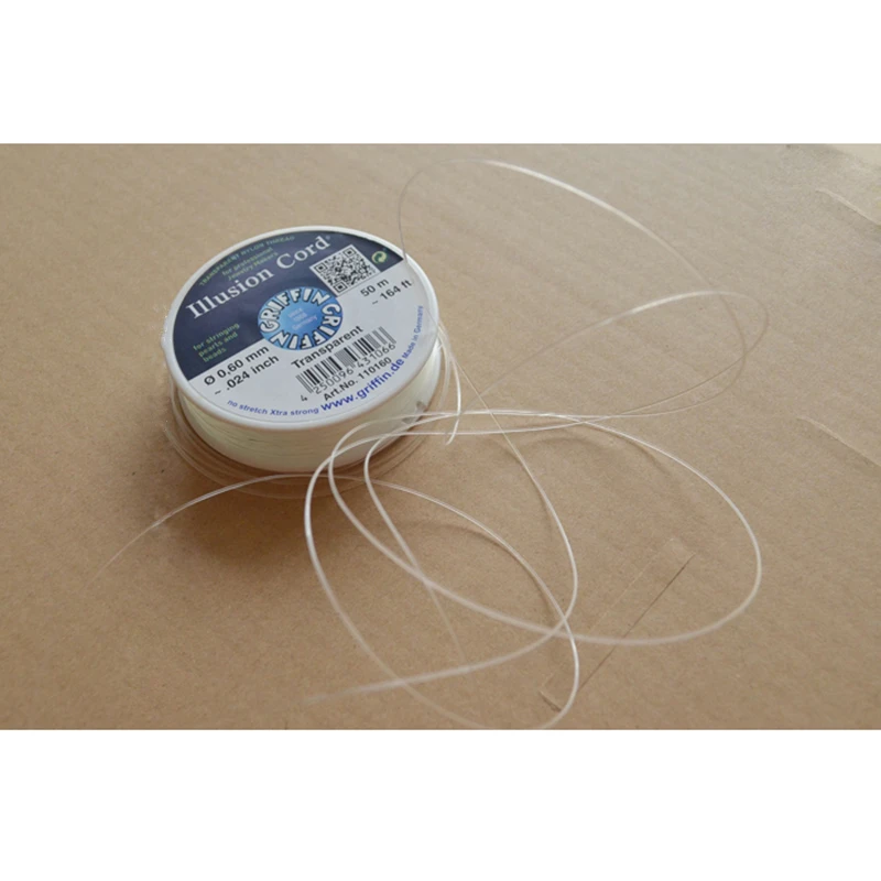 DIY Beads Cord Stringing Pearls and Beads Nylon Material Inelastic