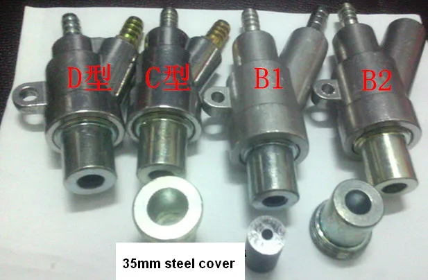 35 мм/80 мм стальная крышка сопла для карбида бора сопла, стальная крышка для пескоструйно-пескоструйщика сопло пескоструйщика стальная крышка