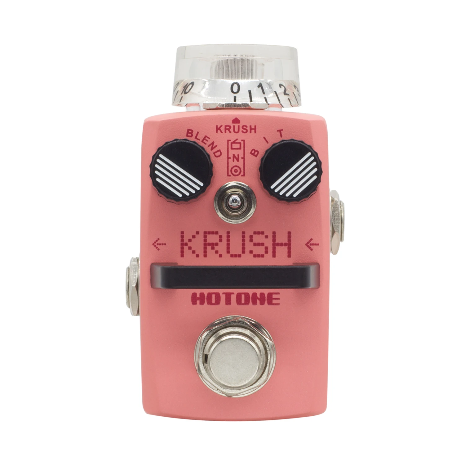 Hotone Krush Sample Electric Guitar Effect Pedal Ture Bypass Bitcrusher