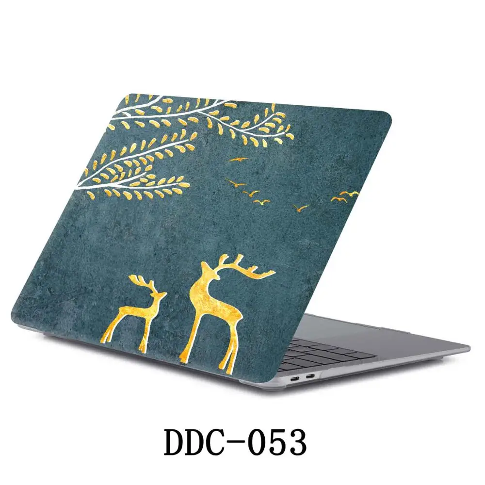 DLS-53 Чехол для ноутбука Macbook Pro retina Air series 11 12 13 15, для Mac book pro 13,3 15,4 дюйма с сенсорной панелью - Цвет: DLS-53