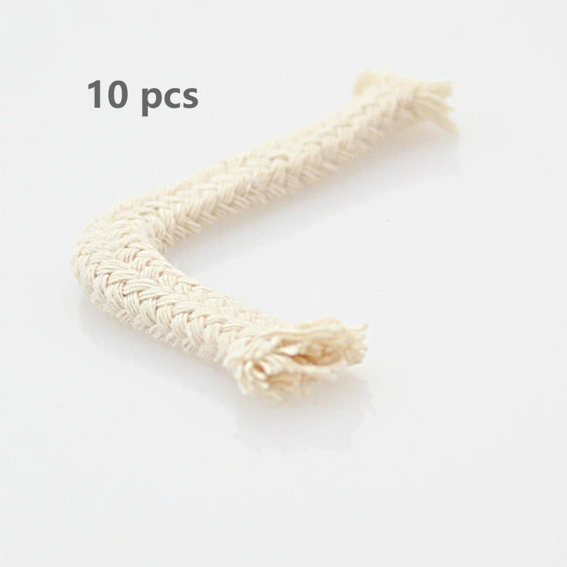 Cotton wick 10pcs Syphon кофеварка фильтр верхняя чаша заменить нижняя чаша Шар под тканью фильтр кофе сифон Аксессуары горшок TCA3/5cup - Цвет: Cotton wick 10pcs