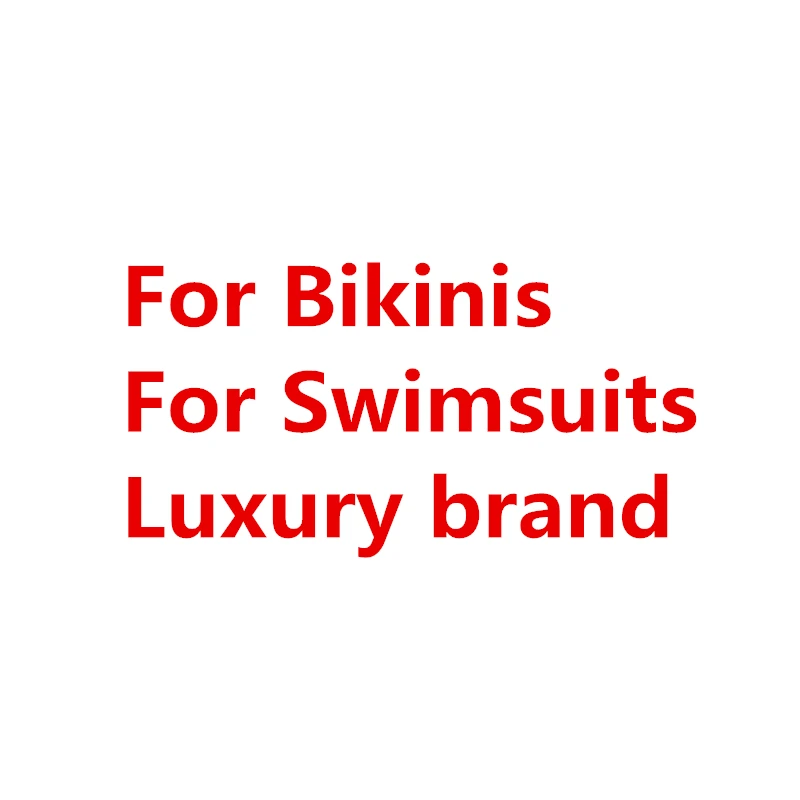 

Luxury brand fashion design Kylie jenner style this link only for swimsuit for bikinis