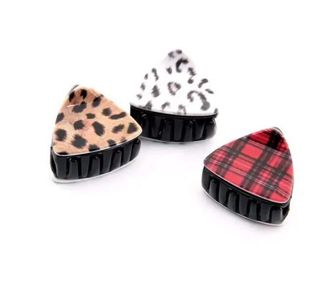 Милая заколка для волос Orecchiette леопардовая клетчатая заколка для волос заколки для волос аксессуары женские винтажные леопардовые заколки для волос