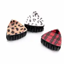 Милая заколка для волос Orecchiette леопардовая клетчатая заколка для волос заколки для волос аксессуары женские винтажные леопардовые заколки для волос