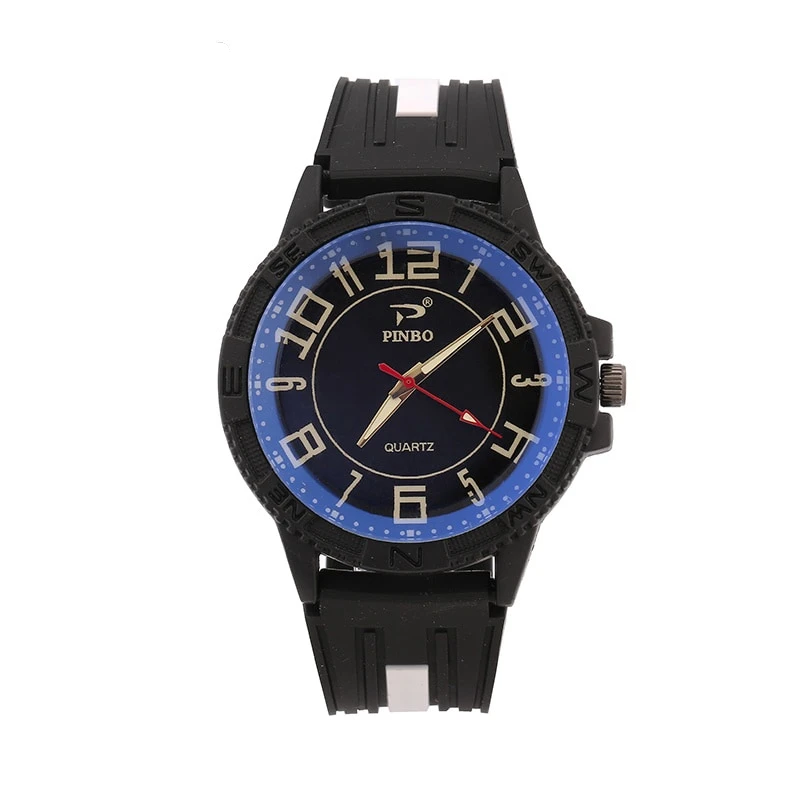

Hot Sell Men Phointer Sports Digital Clock Alloy Men's Leather PU Watches 2019 New Quartz Wrist Watches #w0032-38