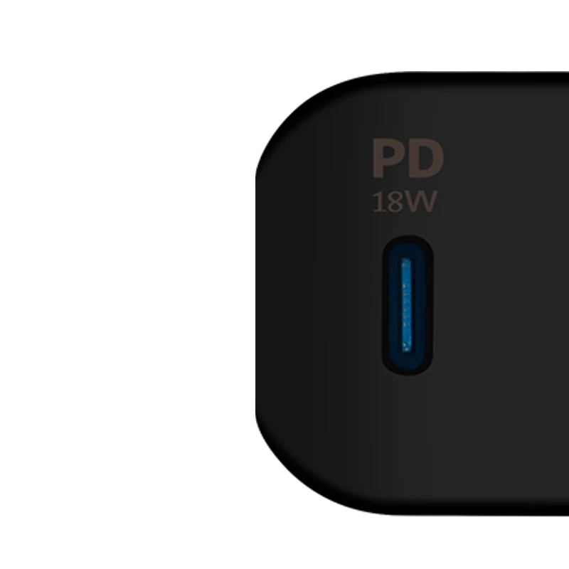 Dual type-C PD Адаптер зарядного устройства для путешествий с 2 USB-C PD и 2 USB 5 в 2,4 A совместим с большинством USB-C ноутбуков и телефонов, таких как DELL XPS