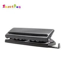 Хорошее Adjustable 6-Hole Punch 6 Holes Punch Loose-leaf Handmade Adjustable DIY Punch Perfurador de Papel Perforadora Locher No.9170