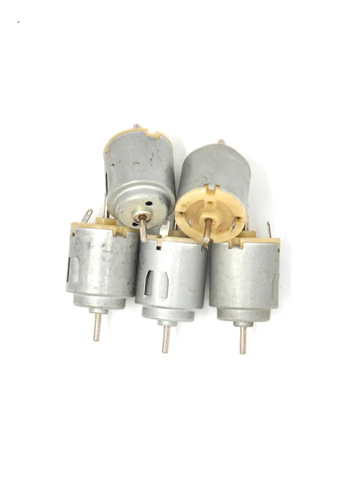 Shiping libre 140 DC motor 21 * 25mm3v 11000 RPM 0.08A 2mm de diámetro del eje: longitud axial incluyendo los pasos: 10mm Jefe: 38mm