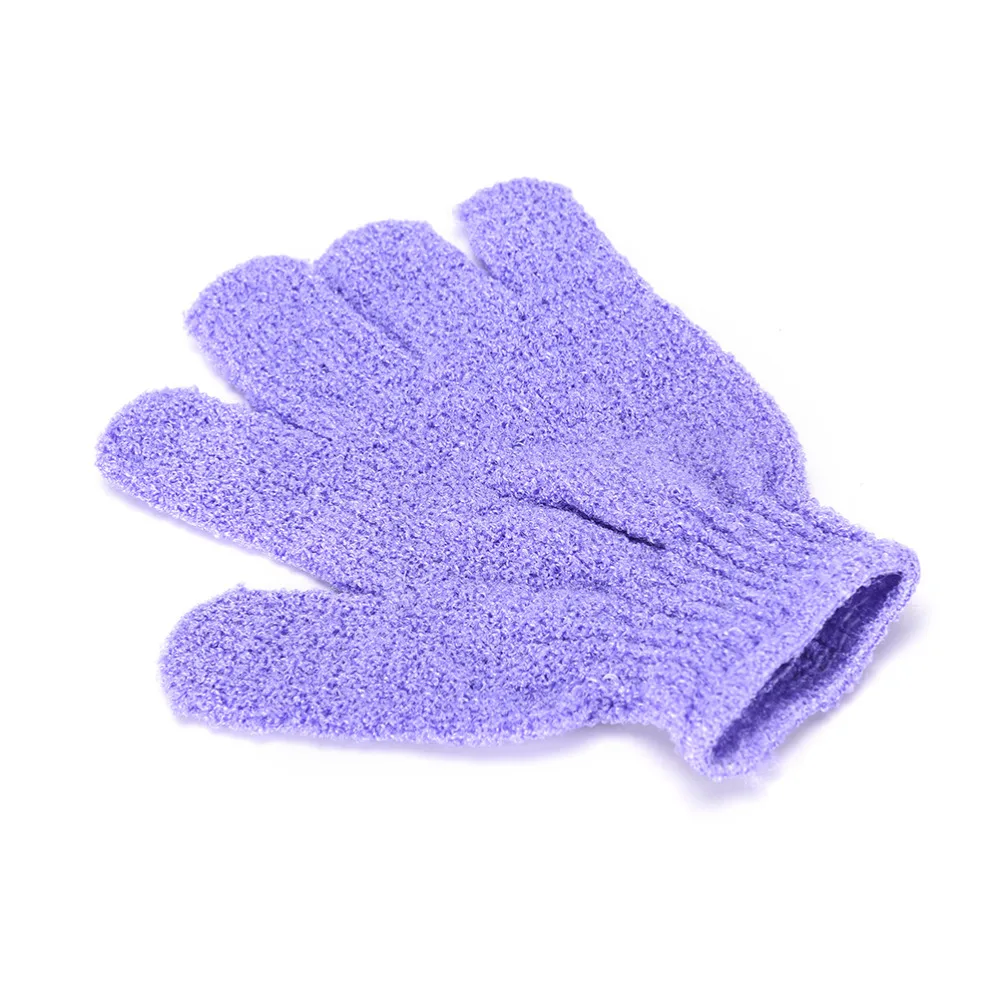 1 пара отшелушивающих втирающих перчатки для ванной душ мыть тела кожи скребок для спа очиститель массаж