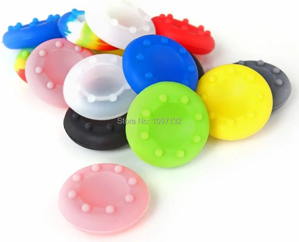 Colorful Silicone Thumb Stick Joystick PS4 Grip Cap Cover For PS4 Controller Grip (10)
