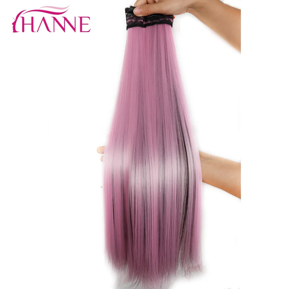 clip in synthetic hair08
