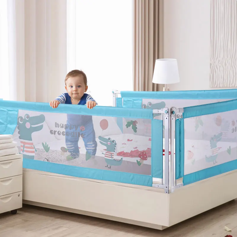 Baby Bed Fence Home Safety Gate Products child Care Barrier for beds Crib Rails Security Fencing Children Guardrail Kids Playpen