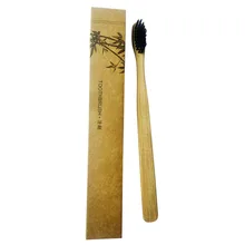 1/4 шт. экологичный Бамбук Зубная щетка для ухода за полостью рта зубные щетки ЭКО Мягкая натуральная кисть из бамбука/бамбуковая зубная щетка из древесного угля