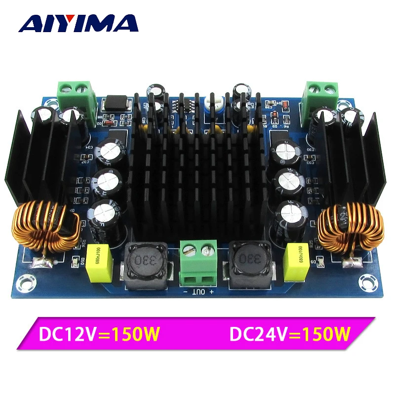 

Aiyima TPA3116 High-power Car Audio Amplifier Board Mono 150W TPA3116D2 Amplifiers Adopt Double Booster System Amplificador