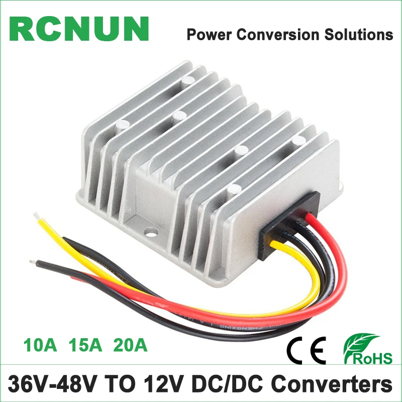 48 Volt 36 Volt to 12 Volt DC DC Step Down Converter Reducer 30 60V to