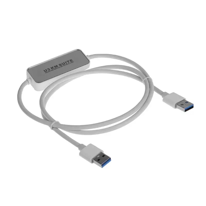 

ALLOYSEED USB 3.0 PC to PC Sync Data Link Cable Online Share Direct File Transfer for Windows Mac for keyboard mouse data share