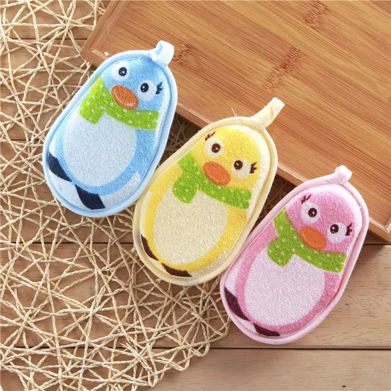 Baby Bath Wipe Newborn Baby Towel Accessories Bath Cotton Bath Brushes Body Wash Children Brush Bath Brushes Sponges Rub Keuken