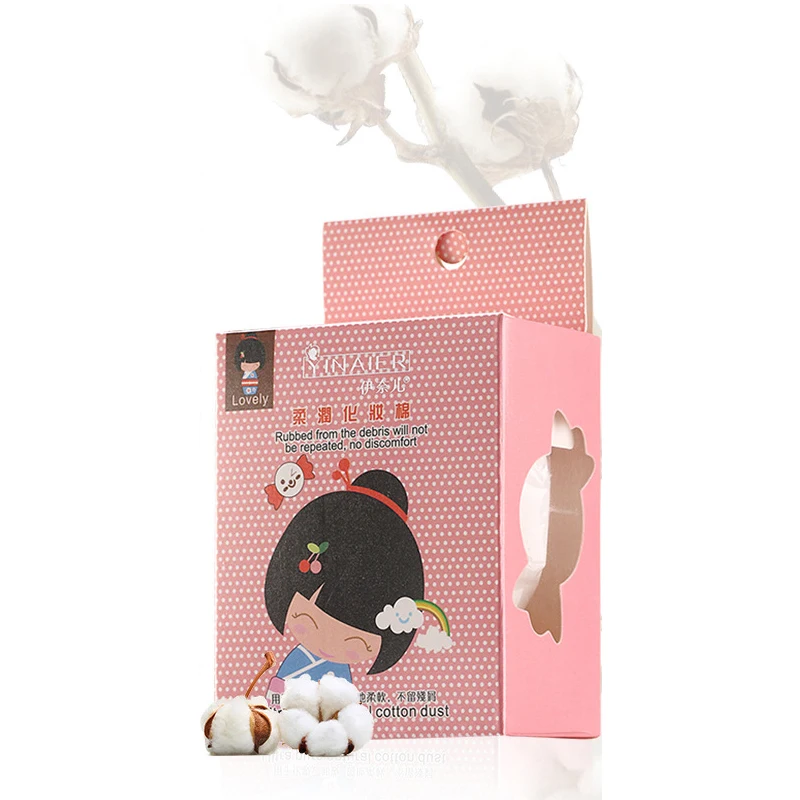 Cotton pad 100 шт хлопок одноразовое полотенце для лица путешествия очищающие салфетки для снятия макияжа колодки салфетки для лица красота инструмент для ухода за кожей - Цвет: Cotton pad